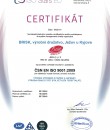 The Quality Management System CZ | Certificates