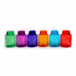 Plastové lahvičky se širokým hrdlem 200 ml barevné, závit GL44 - Další 1