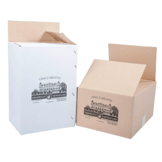 Production of cardboard boxes