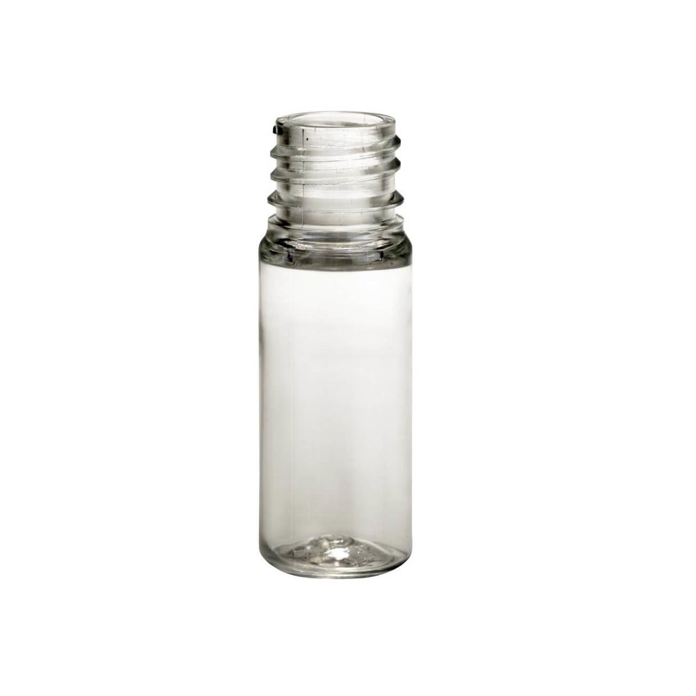 Výroba PET lahviček (plastových lahviček) | Plastová lahvička 10 ml čirá, závit g18x3