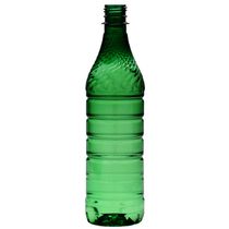 Plastic bottle 0.7 l green