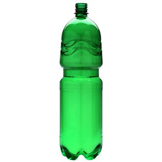 Plastová láhev 2 l zelená - klasik