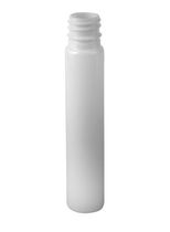 Plastová lahvička 25 ml MONO bílá, závit g18x3