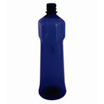 Plastic bottle 1 l blue - special