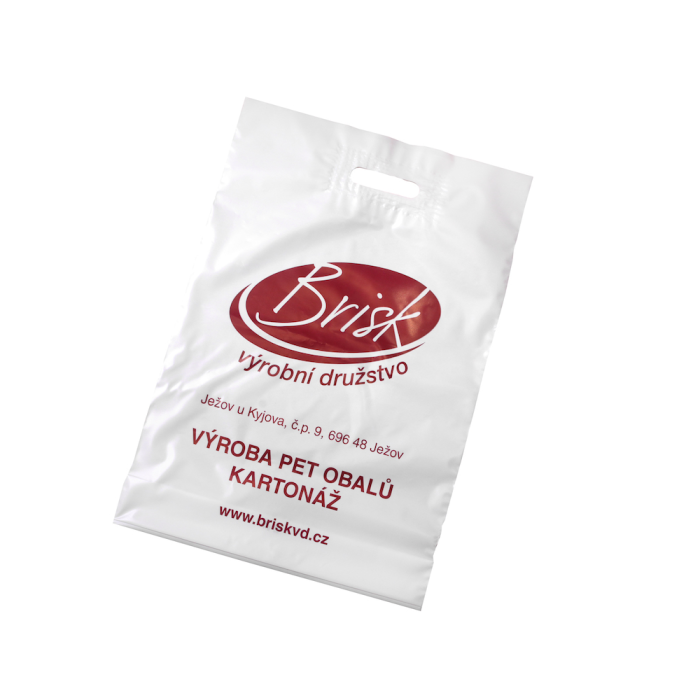Plastic bag with print - foto č.1