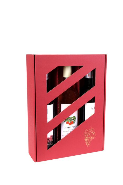 Cartridge for 3 bottles red - foto č.2