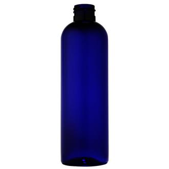 Plastová lahvička 250 ml modrá, závit GL24