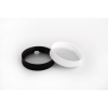 Set of plastic caps with AL gasket - black/white - náhled č.2