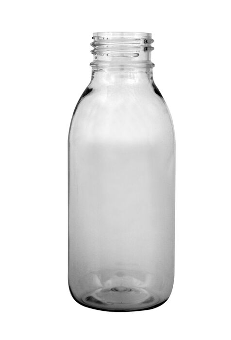 Lahvička 125 ml, čirá - foto č.1