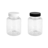Set of plastic caps with gasket, GL 44 - black/white - náhled č.3