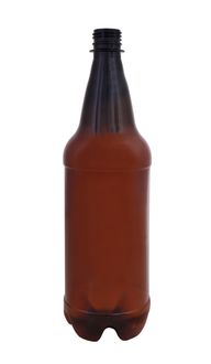 Beer bottle 1 l brown