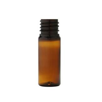 Plastová lahvička 10 ml hnědá, závit g18x3