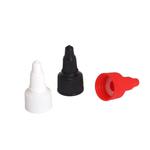 Set of plastic caps - white, black and red, G 18x3 mm - Další 1