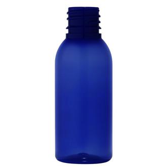 Plastová lahvička 35 ml modrá, závit g18x3