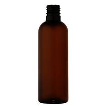 Plastic bottle 100 ml brown, thread g18x3