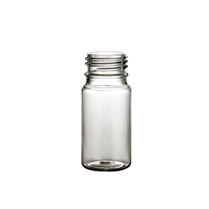 Plastová lahvička 35 ml čirá, závit PCO 28 - foto č.1