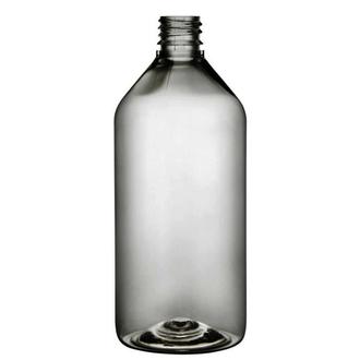 Plastic bottle 215 ml limpid, thread g18x3