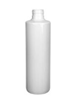 Plastic bottle 250 ml cylindrical white, thread GL24