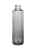 Plastic bottle 250 ml cylindrical limpid, thread GL24