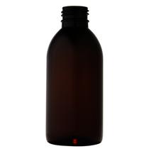 Plastic bottle 200 ml brown, thread PCO 28