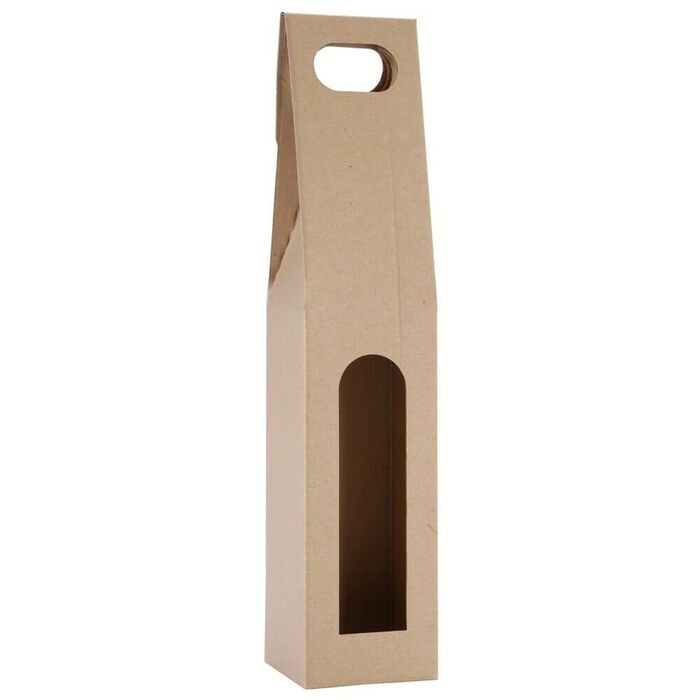 Puzzle for 1 bottle - brown - foto č.1