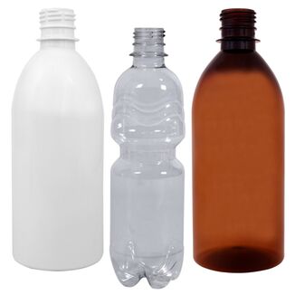 Plastic bottles 500 ml