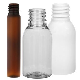 Plastové lahvičky 25 ml
