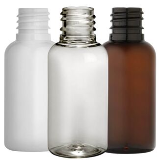 Small plastic bottles 30 ml