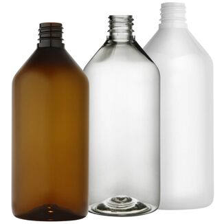 Small plastic bottles 215 ml