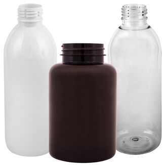Plastové lahvičky 300 ml